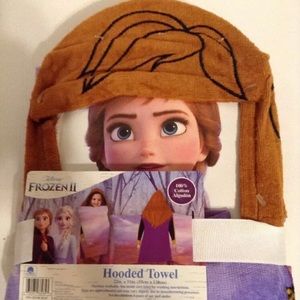 Frozen II Hooded Towel 22X51 Inches Ages 3+